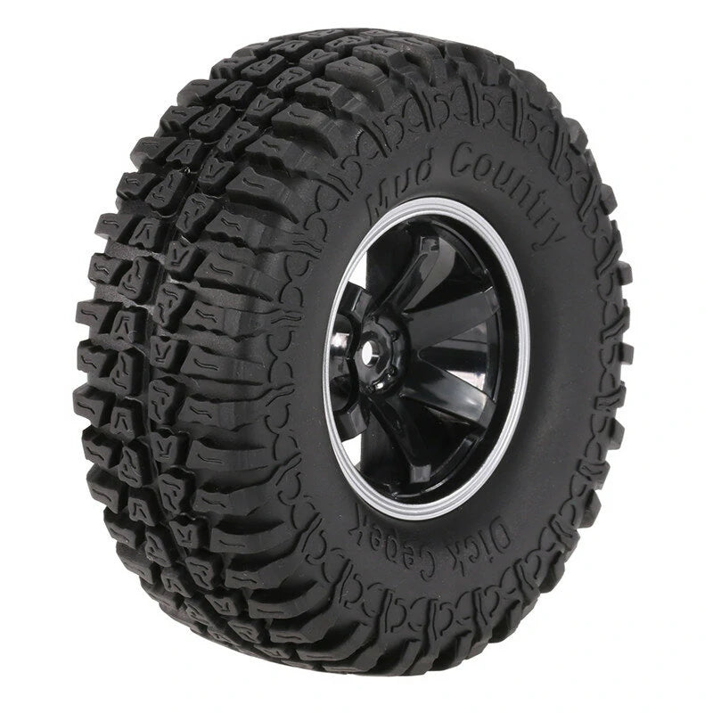 4Pcs AUSTAR AX-3020C 1.9 Inch 103mm RC Car Tires With Hub For 1/10 D90 SCX10 CC01 RC Car Crawler