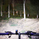 1000LM Brightness Bike Light Set 6 Light Modes 1200mAh Battery Aluminum Alloy Bicycle Front Light with Smart Taillight for Mountain Bicycle Scooter