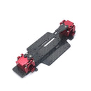 2PCS Upgraded Metal Front Rear Geabox for Wltoys 1/28 284131 K989 K979 K969 Drift RC Cars Vehicles Models Spare Parts