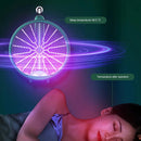 3000V Electric Mosquito Racket Mosquito Killer Lamp USB Rechargeable Foldable Mosquito Repellent Lamp Swatter Fly Swatter