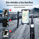 XANES Bicycle Handlebar Phone Holder Adjustable Shockproof Extremely Firm Grip Mobile Stand for MTB Motorcycle