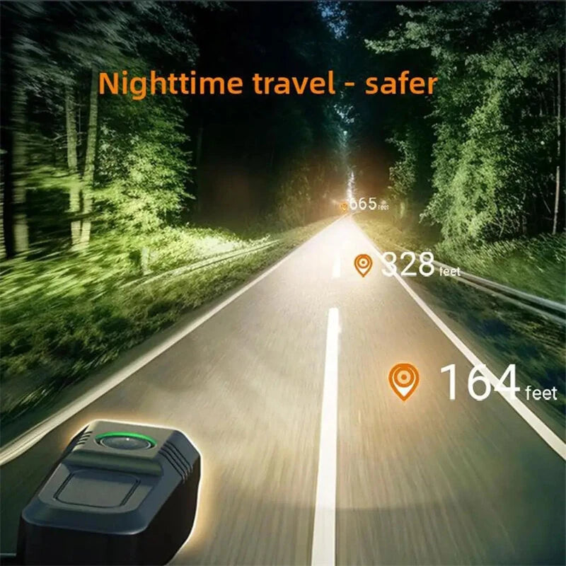 BIKIGHT 8 LEDs Bike Headlight 600 Lumens Brightness 2000mAh Battery Waterproof Flashlight USB Charging MTB Road Cycling Front Light for MTB Bike Road Bike Flashight