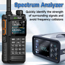 BinTolk BT7700 Walkie Talkie Multi Band Wireless Bluetooth Phone Programming Noise Reduction AM FM Type-C Charging Ham Radio for Outdoor Camping