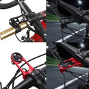 3 In 1 Bike Holder Aluminum Alloy Code Table Flashlight Seat Odometer Extension Bicycle equipment