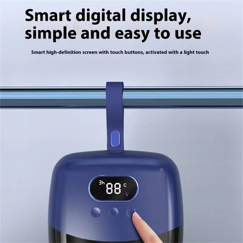 Tevorex Portable Mini Clothes Dryer for Apartment Travel 400W Dryer Machine for Light Clothes Underwear for Housewarming