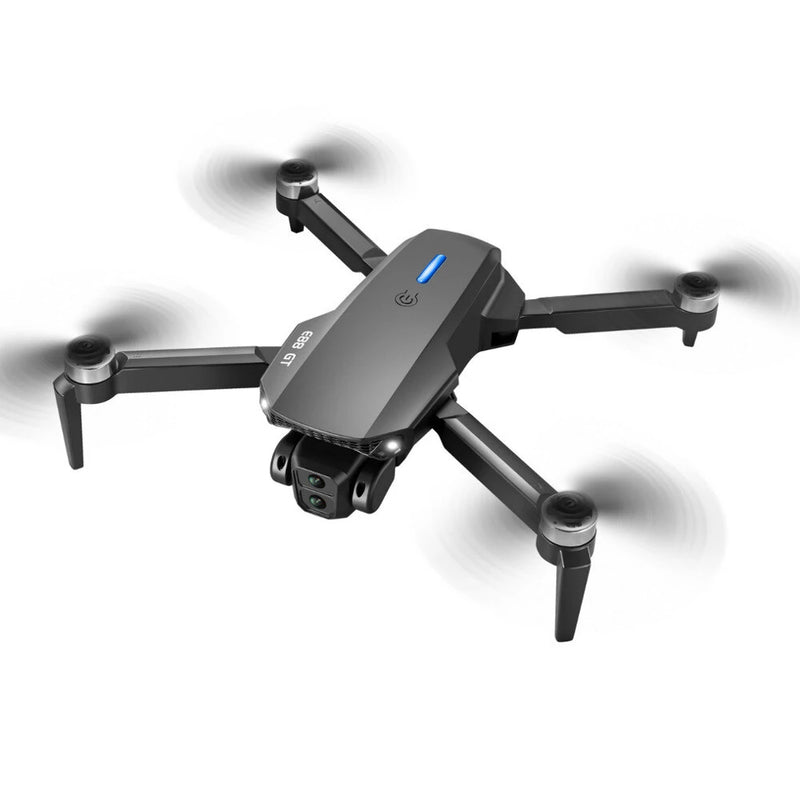 YLR/C E88 GT WiFi FPV with 4.9inch Large LCD Screen Controller HD Dual Camera Optical Flow Positioning Brushless Foldable RC Drone Quadcopter RTF