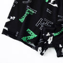 4pcs Men's Boxer Briefs Fashion Printed Underwear Comfortable Breathable Casual Shortie Panties