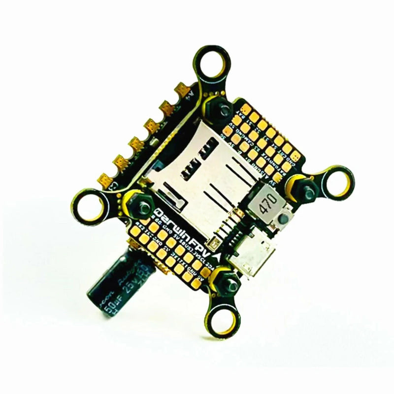 20x20mm DarwinFPV F411 F4 Flight Controller OSD with 5V BEC Output &  4in1 30A ESC 3-4S Stack for Cineape 25 BabyApe II RC Drone FPV Racing