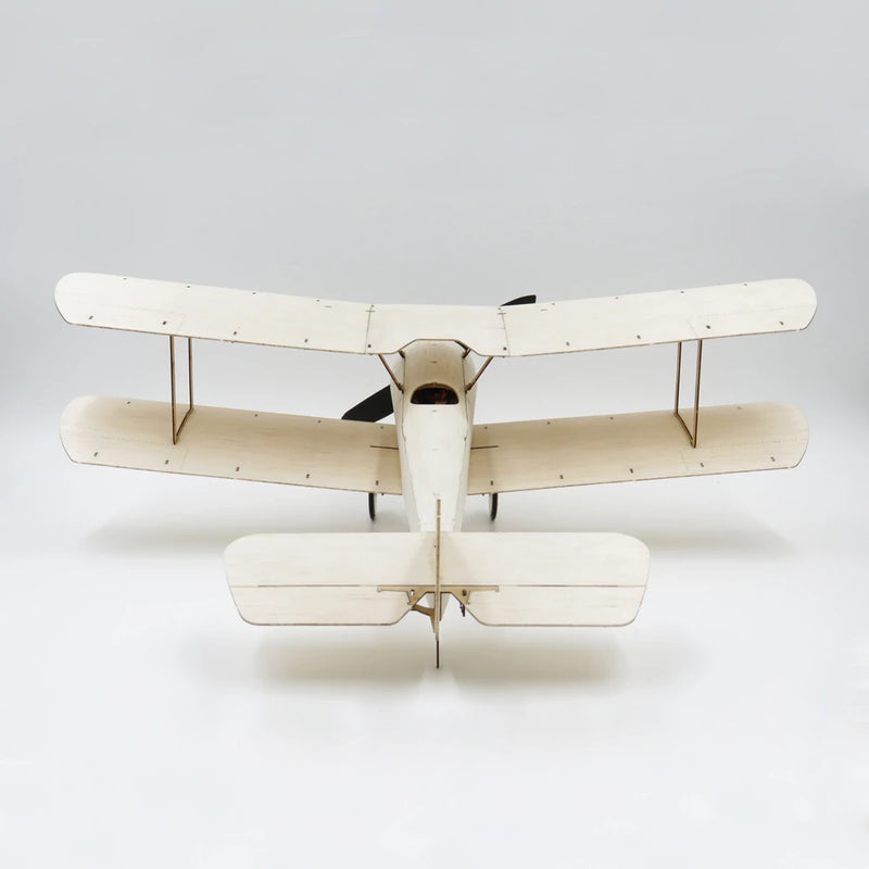 Dancing Wings Hobby K6 Sopwith Pup 378mm Wingspan Balsa Wood Micro RC Airplane Warbird Biplane KIT/ KIT+Power Combo
