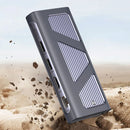 X0165 6-In-1 10Gbps Type-C Hub Docking Station with USB3.2*2 / USB-C PD100W / 4K HD / RJ45 Ethernet / M.2 NVMe&SATA SSD Case Multi-ports Splitter Adapter for Tablet Laptop Phone