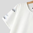 ZANZEA Elegant Style Women's Dresses Casual Short Sleeved Party Floral Printed Loose Mini A-Line Dress