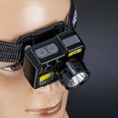 Outdoor Super Bright Multi-function Fishing Intelligent Sensing Headlamp  Rechargeable Long Battery Life Work Light  Inspection Light