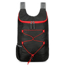 IPRee Multifunctional Outdoor Folding Backpack High Density Lightweight Waterproof Nylon Fabric Sports Bag for Camping Hiking Travel