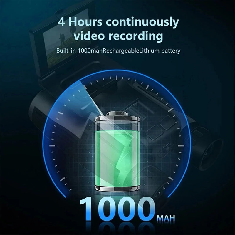 12x32 HD Binoculars Telescope With Screen Capture Photos And Record Videos DT40 For Mountain Climbing Travel Sports Competitions