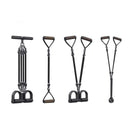 100 Pounds High Density Resistance Bands with 4 Tension Ropes Environmentally Friendly No Slip 42cm Suitable for All Ages No Electricity Required