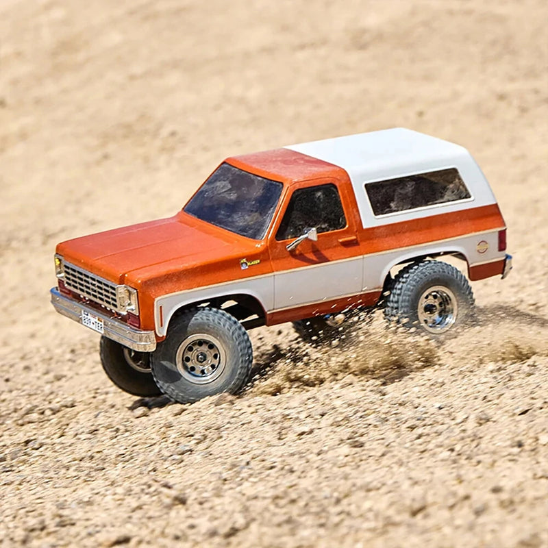 FMS FCX24 RTR for Chevrolet K5 Blazer 1/24 2.4G 4WD RC Car Mini Rock Crawler Off-Road Climbing Truck Vehicles LED Lights Models