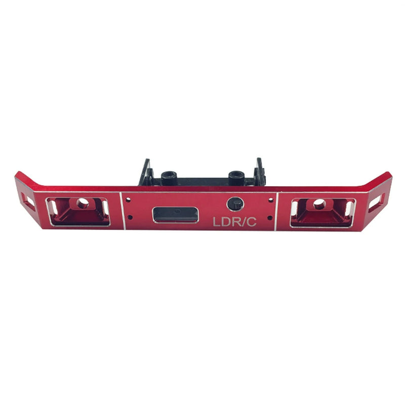 Upgraded Metal Front Bumper Protection Skid Plate for LDR/C P06 1/12 RC Car Vehicles Models Spare Parts