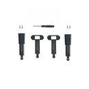 Spring Heightened Extended Landing Gear Skid Shock Absorber Leg Tripod with Propeller Props Blade Set for SJRC F22 / F22S 4K PRO RC Drone Quadcopter
