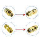 18pcs 1.2G 5.8G FPV Telemetry Antenna Adapter SMA RP-SMA Gain Antenna Connector