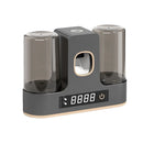 Smart Toothbrush Sterilizer UV Light Toothbrush Holder Toothpaste Squeezer Dispenser Wall Mounted UV Sterilization Drying Toothbrush Storage Rack