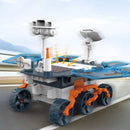 Solar Mars Rover Toys STEM DIY Toy for Kids Educational Electric Model with Solar Power Hands-on Learning and Fun Assembly