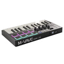 M-VAVE 25 Key MIDI Keyboard Controller 25 Velocitys-sensitive Keys 8 RGB Pads 8 Knobs Touch Strips Compatible