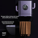 Multifunctional Wall Mounted Heater Portable Bathroom Electric Heater Clothes Drying Rack Fast Heating Desktop Heater with Remote Control