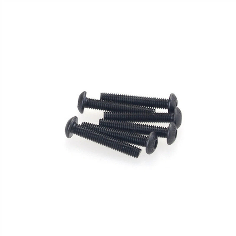 18PCS ZD Racing 8079 M3 M4 Button Head Screw for 9116 08427 1/8 RC Car Spare Parts