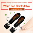 TENGOO Batteries Heated Shoe Insoles Feet Warm Sock Pad Mat Electrically Heating Insoles Washable Warm Thermal Insoles Unisex