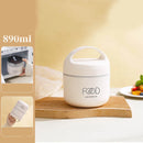 304 Stainless Steel Mini Breakfast Cup With Sealed Handle For Heat Preservation Portable Outdoor Milk Cup Soup Can Mug