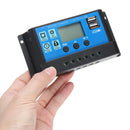 10/20/30/40/50A MPPT Solar Controller LCD Solar Charge Controller Accuracy Solar Panel Battery Regulator