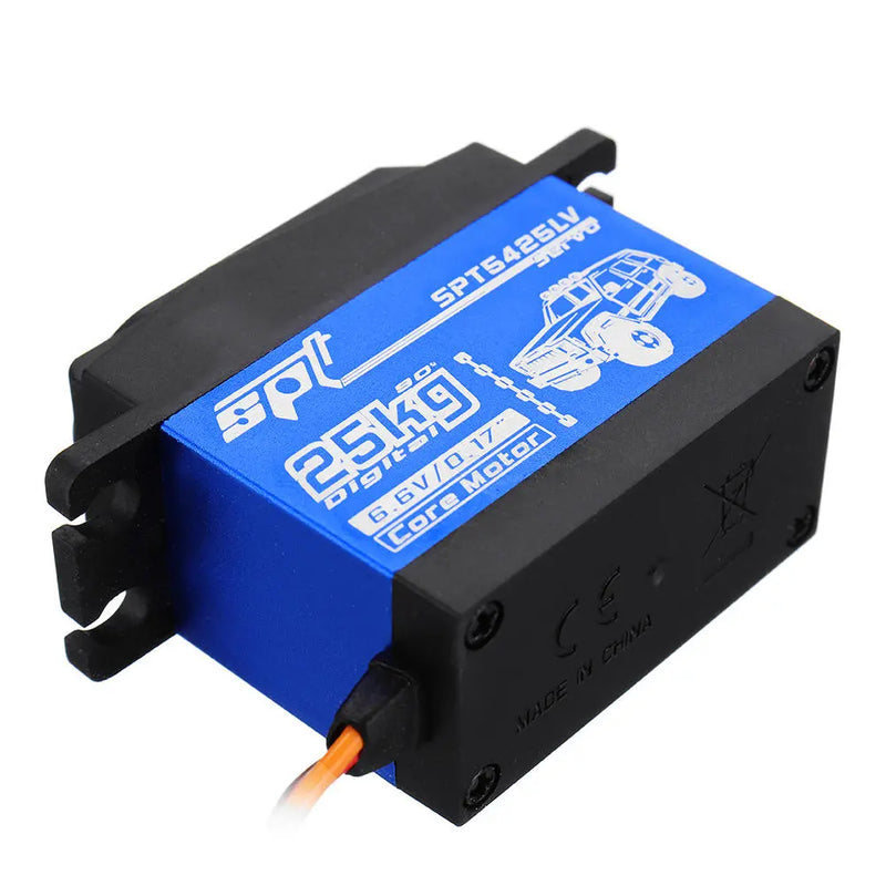 4PCS SPT Servo SPT5425LV 25KG 90 Large Torque Digital Metal Gear Servo For 1:8 1:10 RC Robot Car Boat