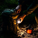 SEEKNITE USB Rechargeable LED Camping Lantern with Magnetic Base and Multi-Source COB Work/Repair Light for Outdoor Use