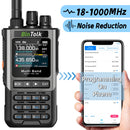 BinTolk BT8200 10W Multi Band Radio Walkie Talkie 256 Channels bluetooth APP Programming NOAA Weather Alert Type-C Charging Tri-Power Output VOXTwo Way Radio