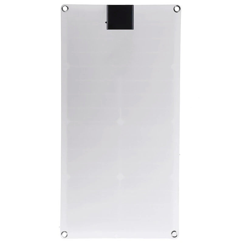 25W Protable Solar Panel Kit Dual DC USB Charger Kit w/ 60A/100A Solar Controller