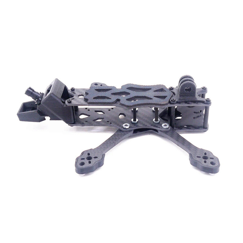 TEOSAW STEELE3 154mm / STEELE4 178mm Wheelbase 4mm Arm Thickness X Type Frame Kit Support VISTA DJI O3 Air Unit for DIY RC Drone FPV Racing
