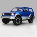 LDRC 1297S Newly Upgraded RTR 1/14 2.4G 4WD for Mitsubishi Pajeyo V24WG 1992 Sport RC Car Dual-Speed Mechanical Shifting Classis Off-Road SUV Climbing Truck LED Light Full Proportional Control Metal Gears CVD Straight Axle Vehicles Models Toys