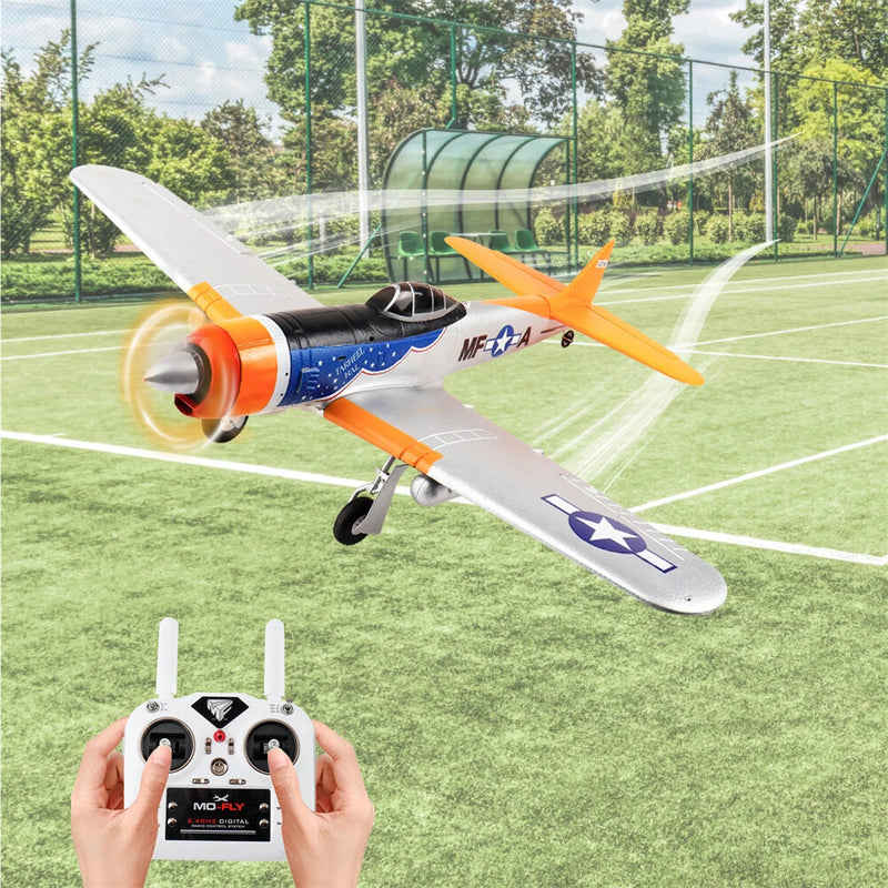 MO-FLY MF-A84 690mm Wingspan 2.4G 10CH Built-in Gyro 3D/6G Switchable Aerobatics EPP RC Airplane Glider BNF/RTF Compatible DSM SBUS