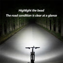BIKIGHT B4 120dB Tweeter Anti-Fog Bicycle Headlight Smart Light Sensing Digital Display Wireless Remote Control Bike Light for Night Cycling