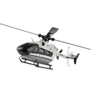 XK K160 2.4G 4CH 6-Axis Gyro Altitude Hold Brushless Motor Military Green Flybarless EC145 Scale RC Helicopter RTF