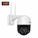 ESCAM QF518 5MP Pan/Tilt AI Humanoid Detection Auto Tracking Cloud Storage Waterproof WiFi IP Camera with Two Way Audio Night Vision