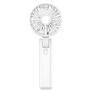 2000mAh USB Mini Fan Double Blade 180 Adjustable Handheld Fan Dual Motor 4 Wind Speed Foldable Neck Hanging Small Fan