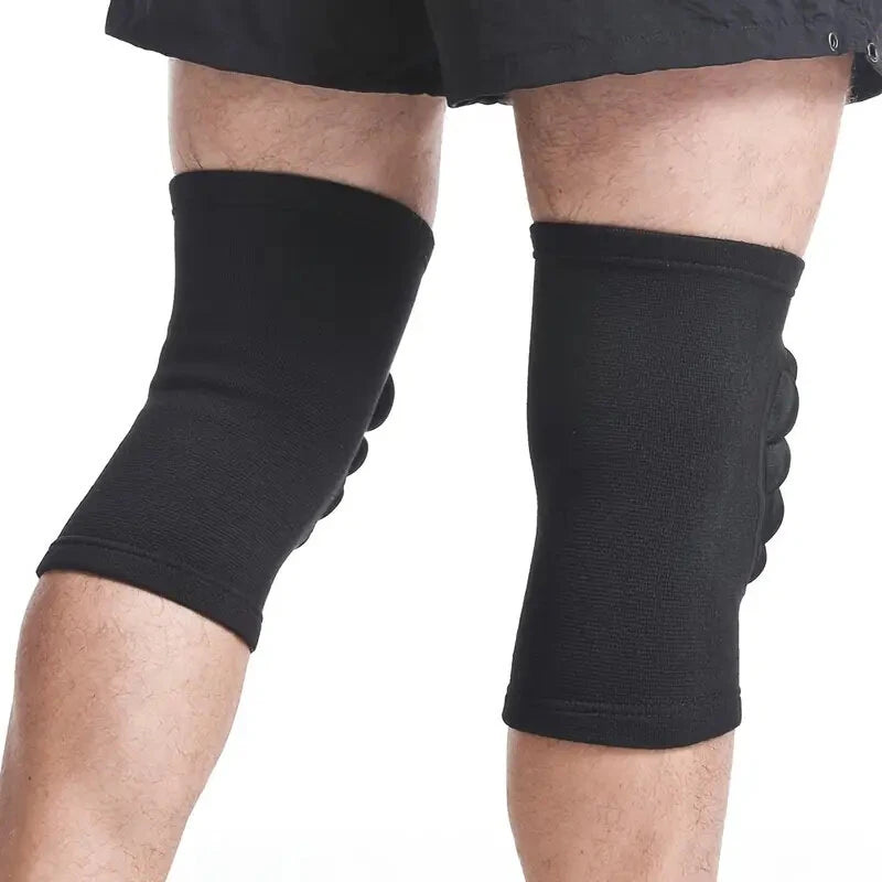 AOLIKES 1 Pair Anti-collision Anti-slip Knee Pads Thick EVA Foam Knee Pads for Volleyball Football Dance Sport