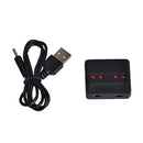 3.7v One To Four Small White Head Charger Toy Battery Quadcopter With Overcharge Protection Drone Accessories