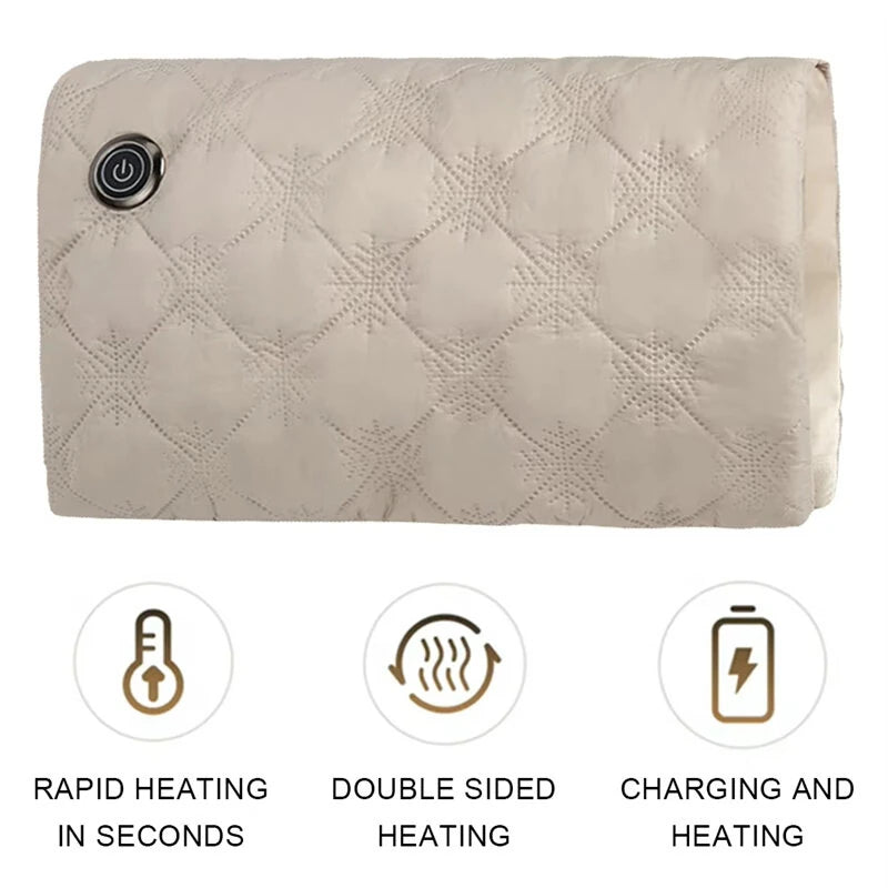 TENGOO Electric Hand Warmers, Portable Hand Warmers, 3 Heating Level Hand Heater, Electric Handwarmers, Fast Heating Hand Warmer, Soft Heating Mitts for Winter