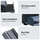 Bakeey Steam Deck Dock 6 in 1 Steam Deck Docking Station Stand Accessories 3*USB 3.0 HDMI 4K@60Hz Gigabit Ethernet 1000Mbps PD 60W Hub