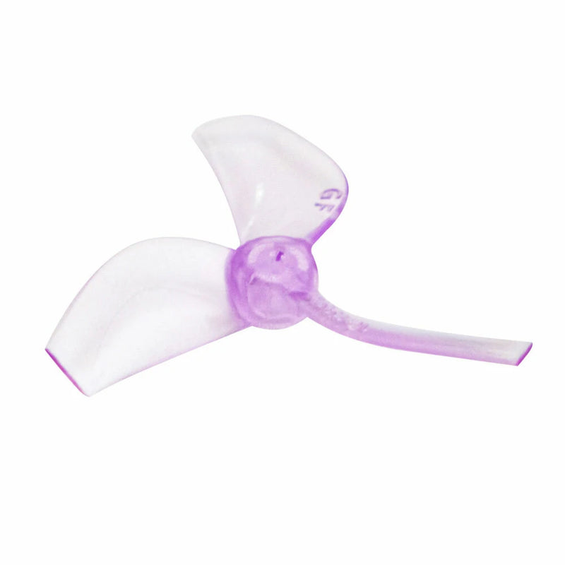 6 Pairs GEMFAN 1219S 1219 31mm 1.2Inch 3-Blade Propeller PC 0.8mm / 1mm Hole for 0703-1103 / Coreless Motor