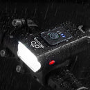 Bike Light Set 1000LM Bright Bicycle Front Light with Smart Taillight, USB Rechargeable MTB Mountain Bicycle Headlight Flashlight Cycling Scooter Lamp