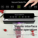 NovuLife 120W Vacuum Sealer Machine for Kitchen 30cm Sealing Built-in Cutter & Removable Drip Tray EU Plug Compact & Efficient