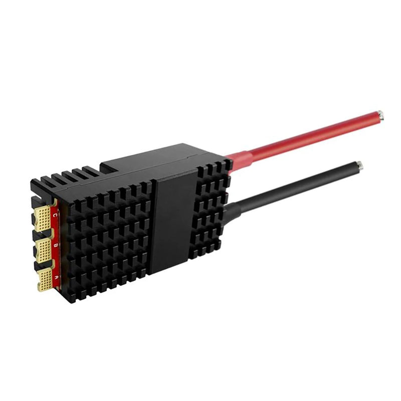 SEQURE SQESC 12200 Brushless Electric Speed Controller ESC 5-12S Power Supply 200A BLHeli_32 / AM32 Firmware Support 128KHz PWM Frequency Suitable For Multi-Rotor Aircrafts Airplane Models Plant Protection Machine Boat Models RC Car Models